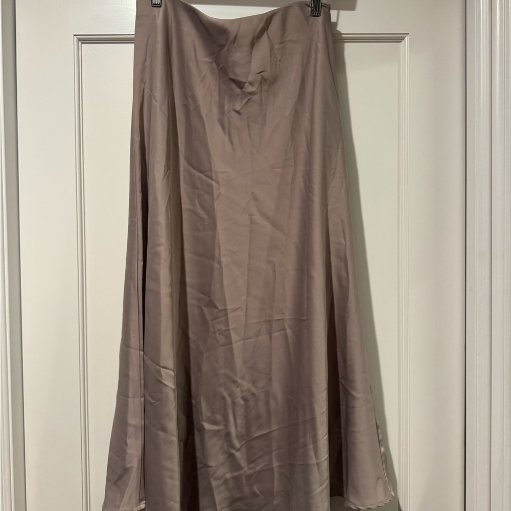 Banana Republic Brown Maxi Skirt A-line Casual